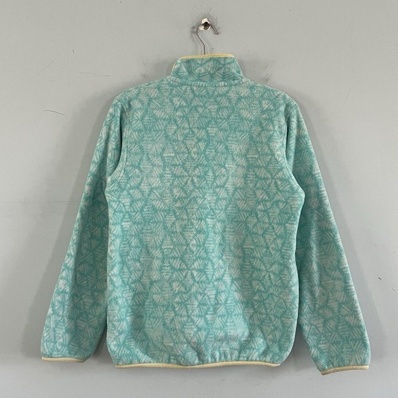 Patagonia Synchilla Snap-T Lightweight Fleece Batik Hex Big Bend Pullover Jacket - Picture 4 of 6